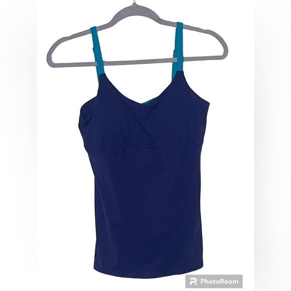 prAna Purple And Turquoise Tank Top Sz Med - Picture 1 of 7